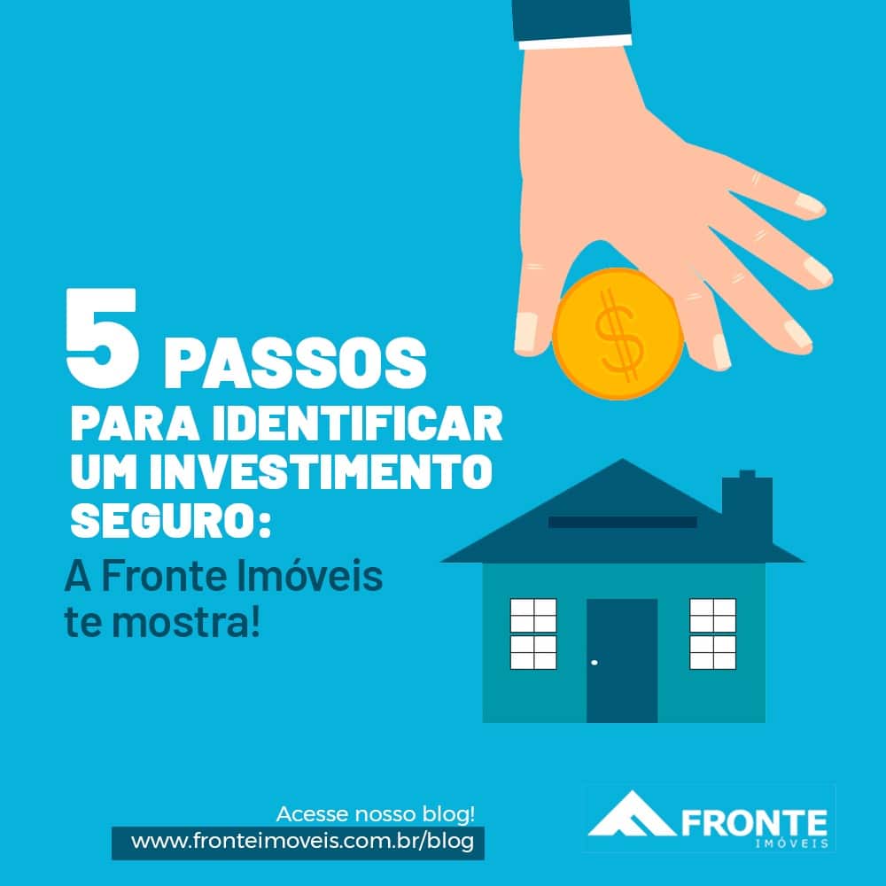 5 passos para identificar um investimento seguro